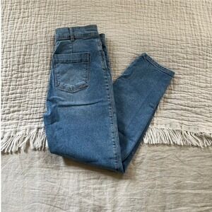 Boden Barrel Leg Jeans Womens 4 Light Vintage Blue
